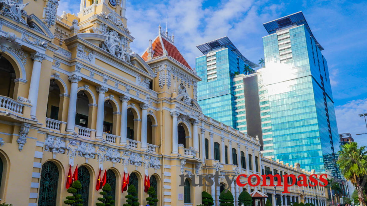 Hotel de Ville - The centre of government in Saigon from French times.